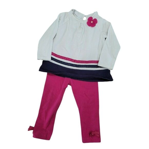 2pc colorblock pant set - Picture 1 of 5
